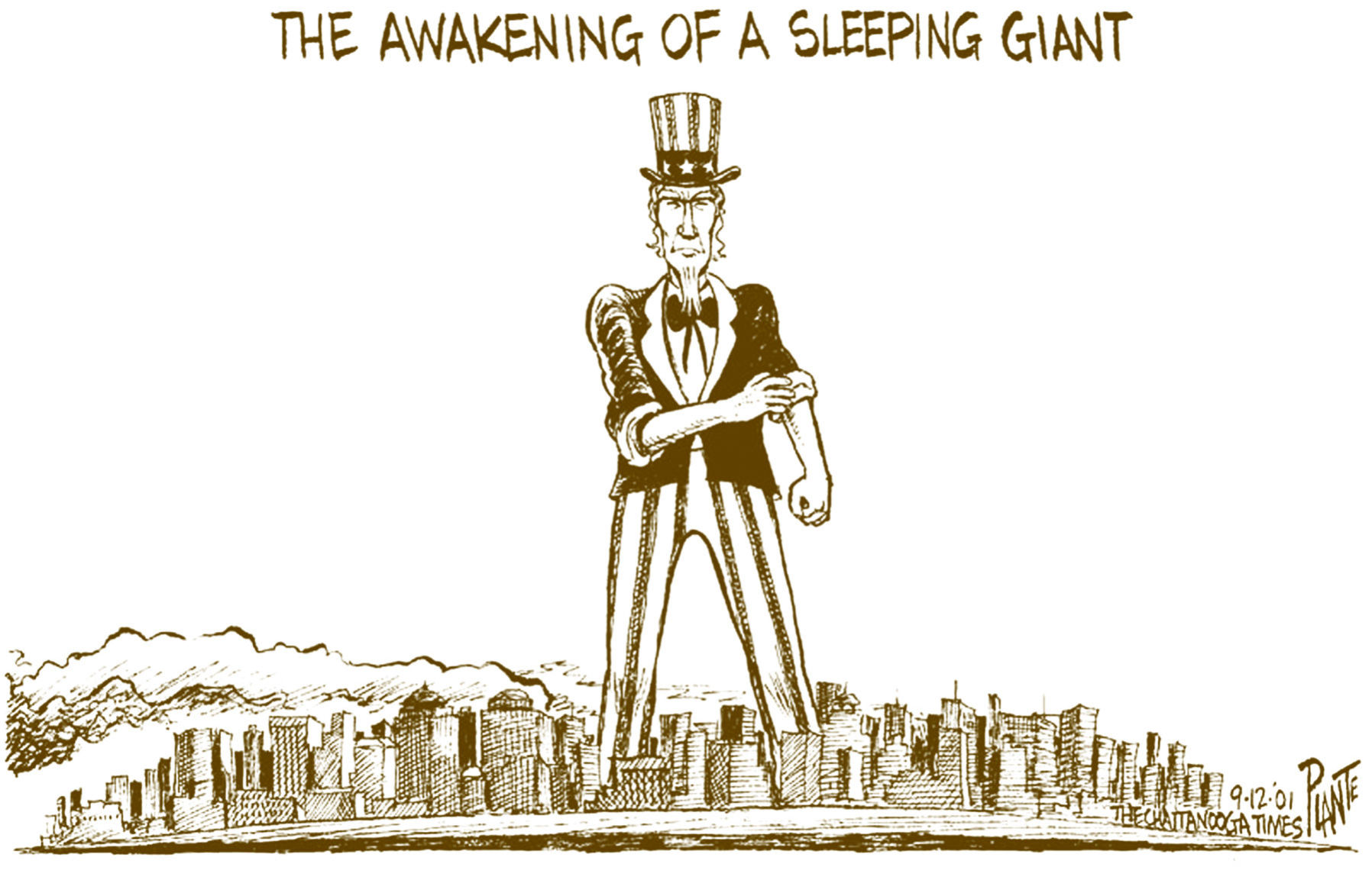 Throwback Toonsday: Sleeping giant